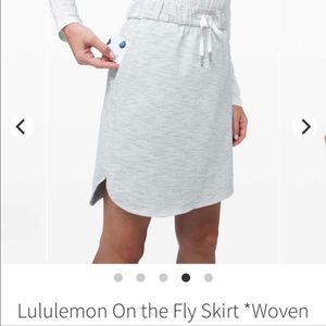 Lululemon On The Fly Skirt, Size 4
